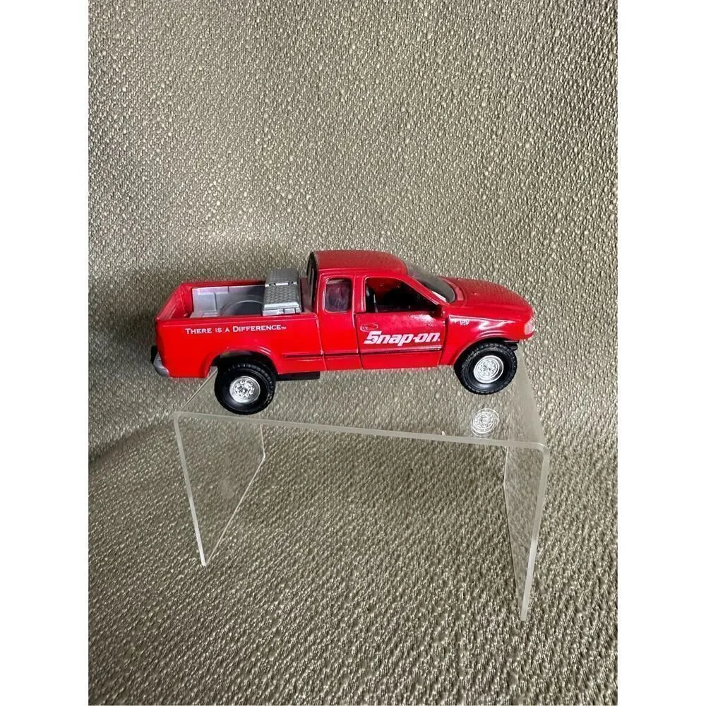 Snap On Ford F-150 Pick Up with Custom Load Die Cast 1:38 Red